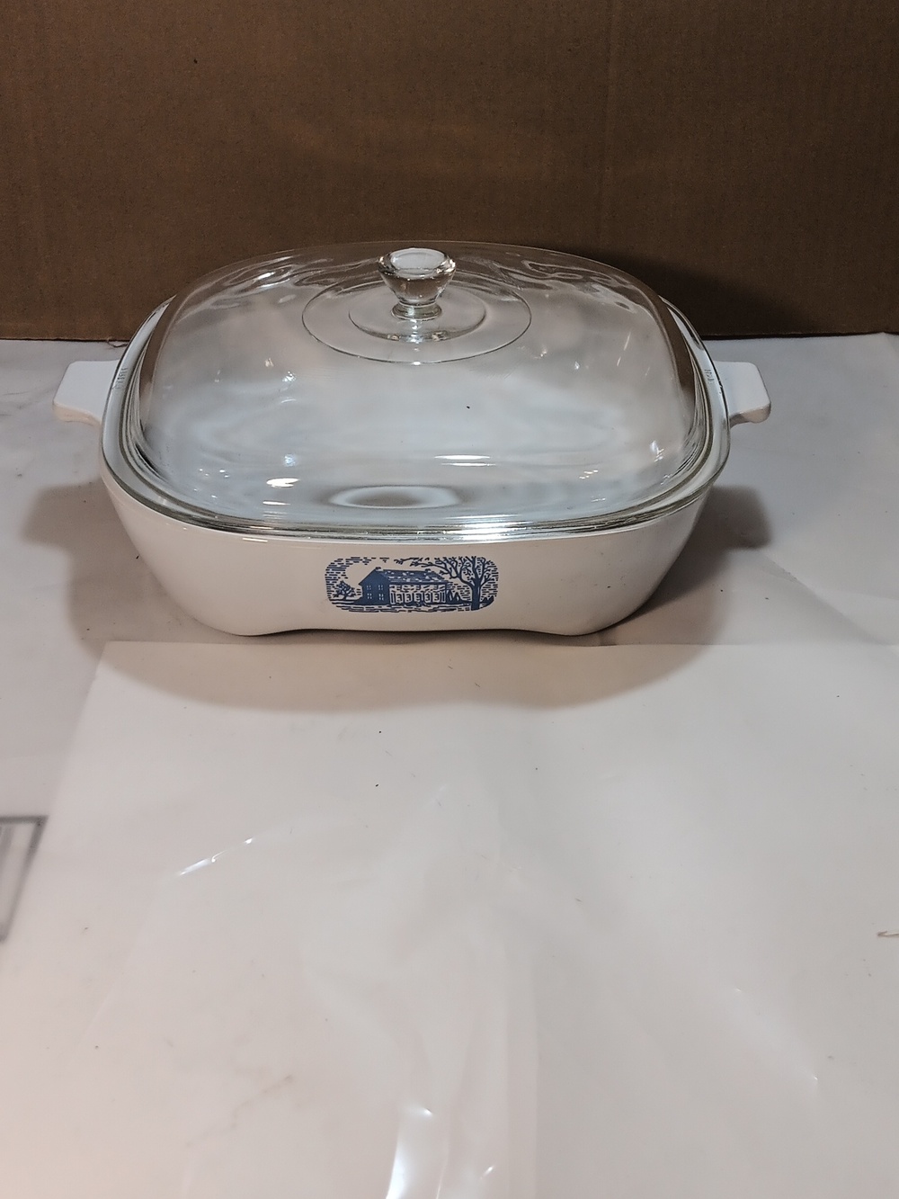 Browning Skillet Covered Casserole Dish with Clear Glass Lid Amana Radarange